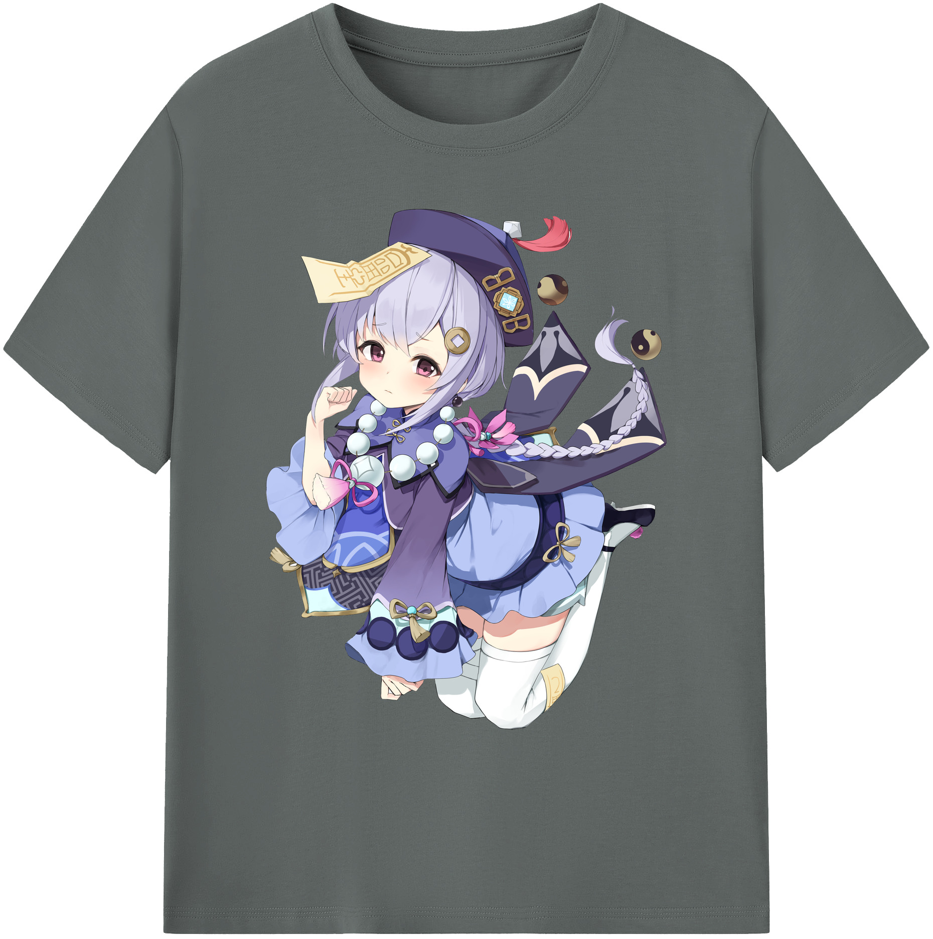 げんし神 七七 なな  genshin Nana 綿100％ メンズ半袖Tシャツ｜肌触りやわらか＆通気性